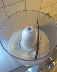 sukker og vanille